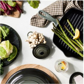 Resim Mini Seramik Güveç Tenceresi, 10CM, Şık ve Dayanıklı Sunum, 1 Parça 