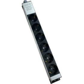 Resim Ne-Ad 6'lı Kablosuz Grup Priz Aluminyum Gövde 16A 250V 4000W 