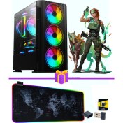 Resim Ramtech Dust X90 İ5-10400F Ram 16GB SSD 256GB HDD 500GB GTX1050Tİ Masaüstü Oyun Bilgisayarı 