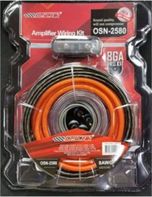 Resim Anfi Kablo Oto Audio 8GA Amfi Full Set Kablo Kiti 