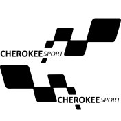 Resim TSC Cherokee Sport Etiket Yapıştırma 30CMX11CM MMD178 