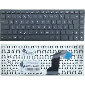 Resim Asus Uyumlu K46CM-WX003D Notebook Klavye (Siyah) 
