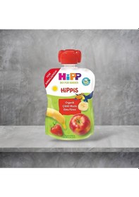 Resim Organik Çilekli Muzlu Elma Püresi 100 Gr 