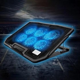Resim Dailytech 15.6 Inç 6 Fanlı Dizüstü Sessiz Laptop Soğutucu Standı 