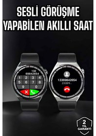 Resim Akıllı Saat Nabız Sensörlü Bildirim Görebilen Spor Modları Gps Takibi 