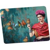 Resim Panorama Ajans Frida Kahlo Kelebek Tasarım Mouse Pad 