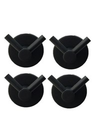 Resim Genel Markalar Siyah Çatal V Bornoz Askılık 4 Lü Set 