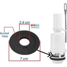 Resim Tek Basmalı Klozet Rezervuar Iç Takım Contası 
