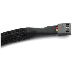 Resim Fan Çoklayıcı Y Pwm Splitter Kablosu 4Pin Dişi 4Pin-2X 3Pin Erkek 