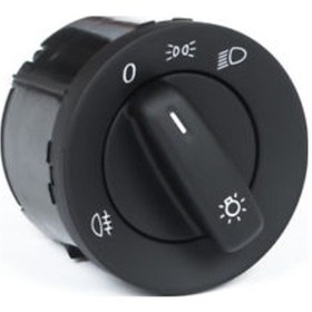 Resim Far Acma Dugmesi Golf 5 - Passat - Caddy - T5 Tek Sisli Pin 10 504597670 