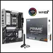 Resim Asus Prıme B840-PLUS Wı-Fı, 4xddr5, 3x M.2, Hdmı, Dp, Type-C, Wı-Fı 6e, Bluetooth 5.3, Amd Ryzen 9000 Serisi, Am5 Soket Anakart 