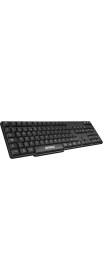 Resim Everest Q Usb Siyah Uyumlu Multimedia Kablosuz Combo Klavye Mouse Set 