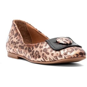 Resim Mammamia D25ya-7225 Kadın Hakiki Deri Babet Rose Rose 