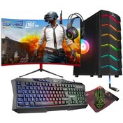 Resim Zeiron ARC20 i5-3470 16 GB 1 TB HDD+128 GB SSD 4 GB RX550 24" Curved Masaüstü Oyuncu Bilgisayar 