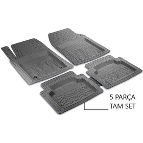 Resim Toyota Verso 2009 Sonrası Paspas Profesyonel 4d Siyah 