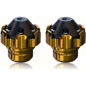 Resim Tongdashop Golden 2 Adet Cnc Alüminyum Motorcycle Fork Cups - Kaydırmaz & Sarsıntı Emici Atv Ve Elektrikli Scooter Uyumlu 
