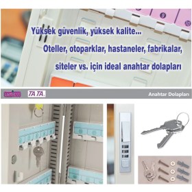 Resim Lamiess 72 K Metal Kilitli Anahtar Dolabı 