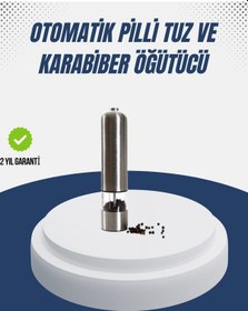 Resim Otomatik Baharat Değirmeni Paslanmaz Gövde Ergonomik Tasarım 
