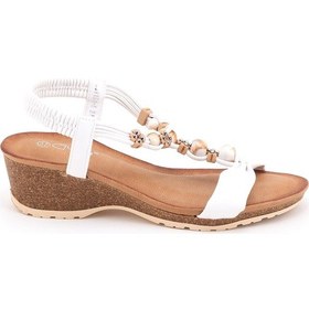 Resim Guja 151-5 Kadın Sandalet Guj-y5-151-5010 Beyaz 