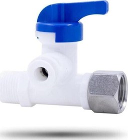 Resim Su Arıtma Cihazlarına Uyumlu 3/8 Kombo Hat Alma Vanası 