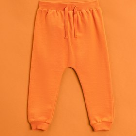Resim Erkek Bebek Jogger Eşofman Altı Beli Bağlamalı Arkası Baskılı 