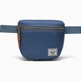 Resim Herschel Settlement Hip Pack Bel Çantası - Blue Mirage/White Stitch 