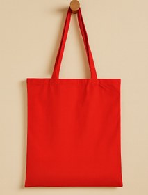 Resim SADEN HOME KIRMIZI HAM BEZ CANTA , 35X40 CM PLAJ CANTASI 