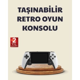 Resim Cm Store Şarjlı Hafıza Kart Destekli Oyun Konsolu 