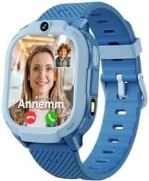 Resim Spovan Safebell Görüntülü Görüşme GPS 4G Güvenli Akıllı Çocuk Saati 