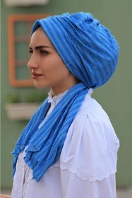 Resim Sahra Şal Dünyası Simli Tasarım Bone 