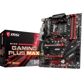 Resim MSI B450 Gaming Plus MAX AM4 DDR4 3466(OC)DVI HDMI USB3.2 ATX Anakart 