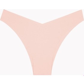 Resim Nbb Kadın Ten Bordo Cappuccino 3lü Lazer V Shape Brazillian Külot Çok Renkli 