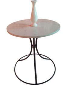 Resim BMARBLE Gerçek Mermer Tasarım Fiskos Sehpası 