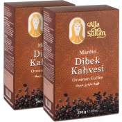 Resim Sultan Mardin Dibek Kahvesi 250 G (2'li Paket) - Otantik ve Geleneksel Zengin Lezzet - Menengiç, Türk Kahvesi ve Kakule Olmak Üzere Farklı Bileşen Içerikli 