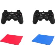 Resim Snopy Sg-401 Usb Game Pad İkili Paket + Pad 
