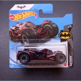 Resim Hotwheels 1/64 2021 Batman Arkham Knıght Batmobıle 1/5 Siyah 