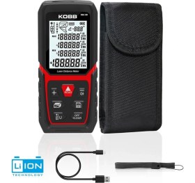 Resim Kobb KBL120 120M Profesyonel Li-Ion Şarjlı Lazer Metre 