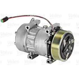 Resim Valeo KLIMA KOMPRESORU (24V) - SCANIA / P-G-R-T SERISI (SD7H15) 
