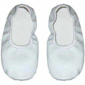 Resim Genel Markalar Beyaz Pisi Pisi Bale Dans Gösteri Ayakkabısı 