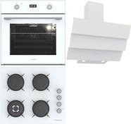 Resim Termikel Beyaz Ankastre Set (BO O64D5C W - BH P6194C W - CH S6532C WW) 