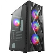 Resim FSP CMT395A 850W 80+Bronze RGB 4 Fanlı Mid Tower ATX Bilgisayar Kasası 