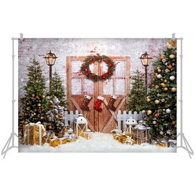 Resim Ximistore9 Noel Temalı 2.1x1.5m Fotoğraf Arka Planı - Poliester Lif W-5317 Modeli 