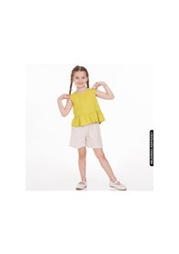 Resim Xo Kids Kız Brodeli Bluz 4-8 Yaş 34558 Kblz09051 Yeşil 
