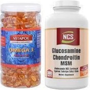Resim Ncs Glucosamine Chondroitin Msm 300 Tablet + Ncs Omega 3 200 Softgel 
