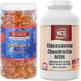 Resim Ncs Glucosamine Chondroitin Msm 300 Tablet + Ncs Omega 3 200 Softgel 