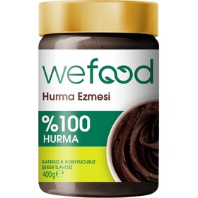 Resim WEFOOD %100 Sade Hurma Ezmesi 400g 
