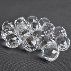 Resim Alvina Aydınlatma 30 mm Cam Toptaş 10 Adet Avize Taşı 