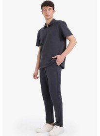 Resim DeFacto Regular Fit Eşofman Altı Beli Bağcıklı Cep Detaylı Düz Paça D9701AX25SPAR214 