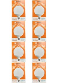 Resim Osaka 15w 100w 3000k Günışığı E27 Duylu G95 Led Glop Ampul 8 Adet 