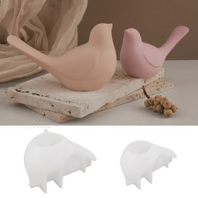 Resim Reçine Döküm Kalıpları, Küçük Kuş Evi Masaüstü Dekoratif Süsler, DIY El Yapımı Sanat Eserleri, Reçine Alçı Silikon Kalıplar, Kristal Epoksi Kalıpları. 